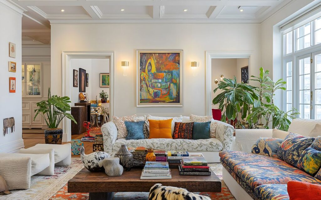 10 claves de decoración de un salón bohemio