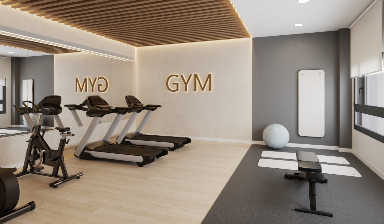 Gimnasio promoción Vía Célere