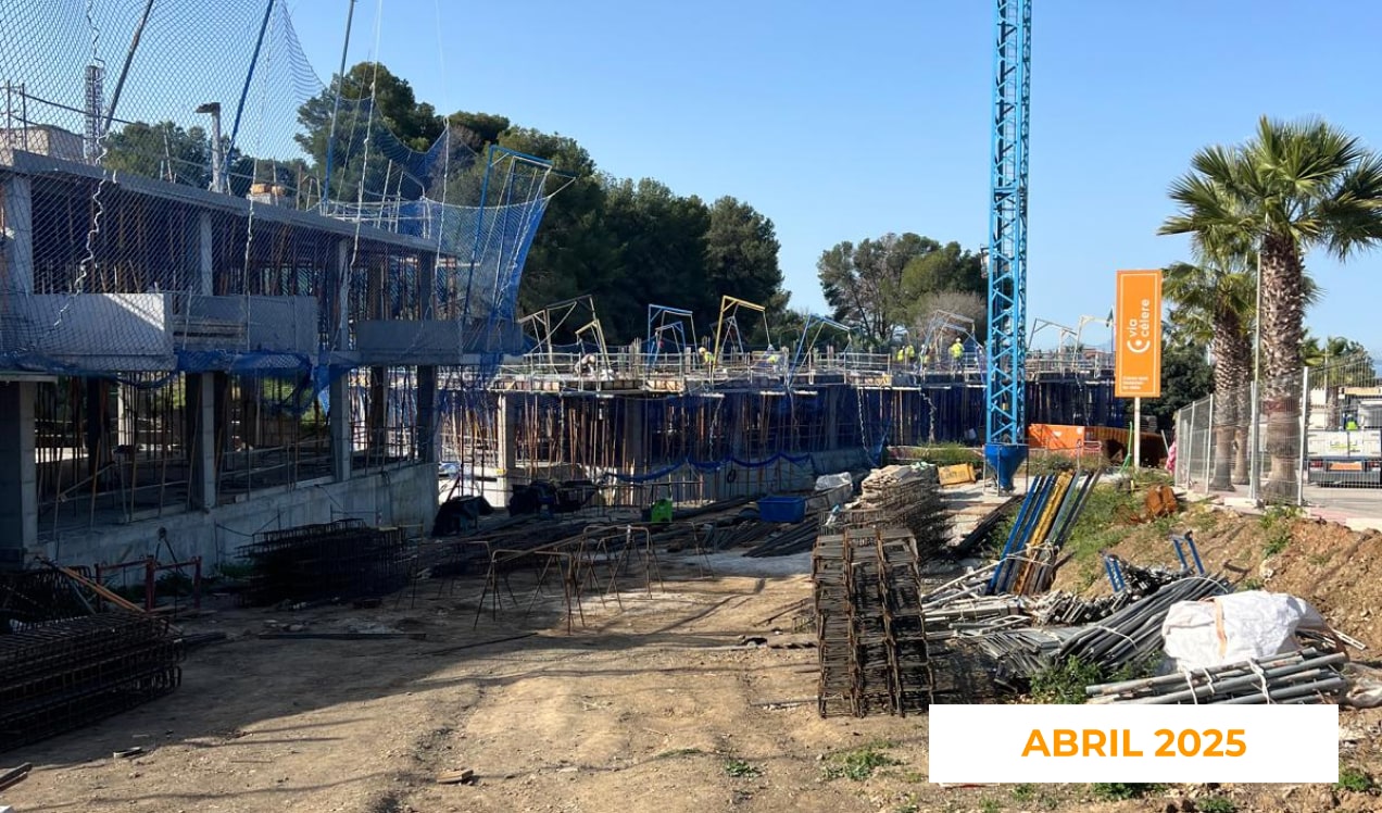 Obras de Vía Célere