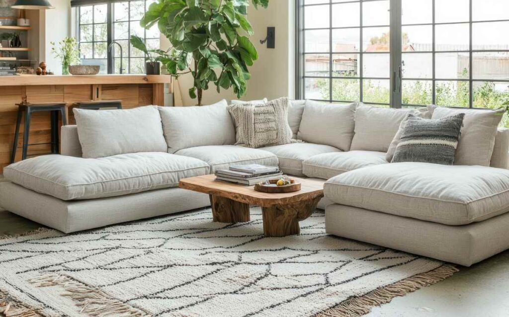 Salón de un loft