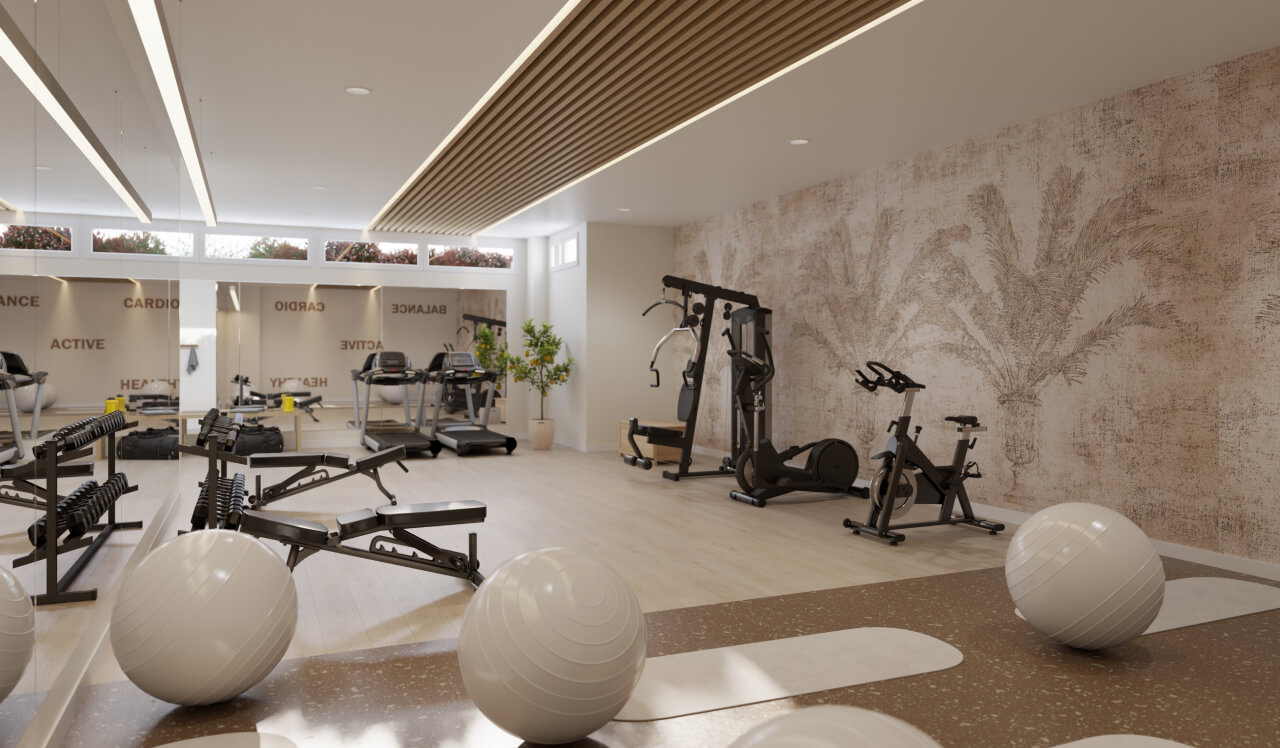 Gimnasio de Célere Blossom