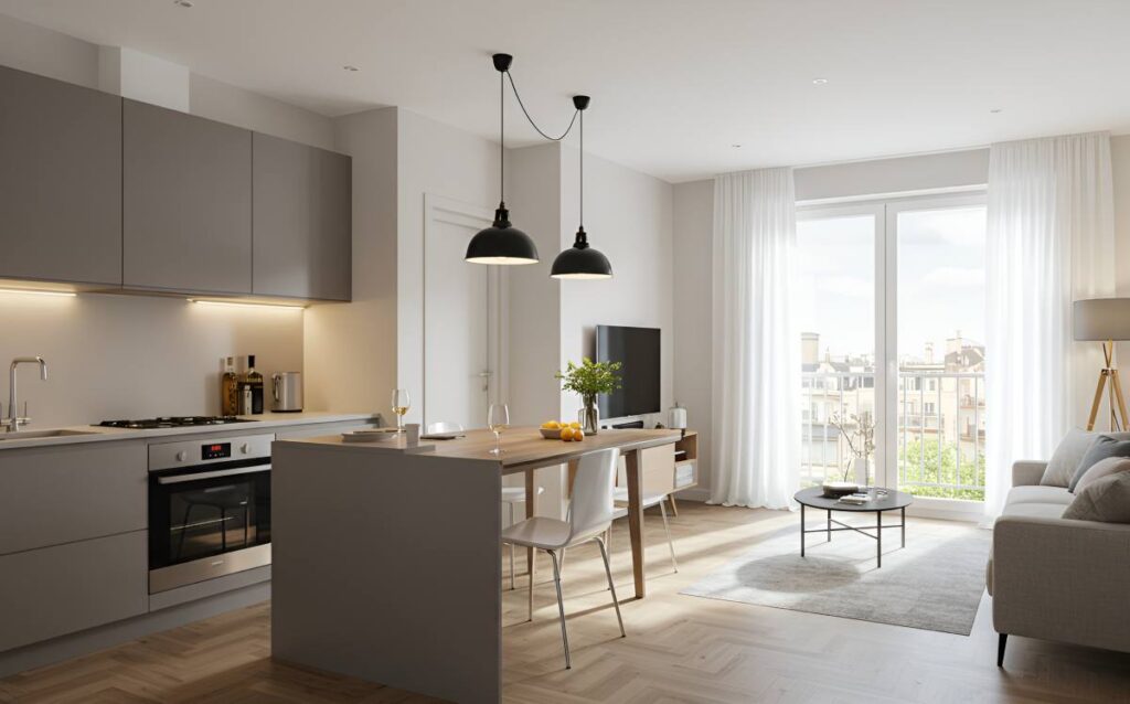 iluminación por zonas