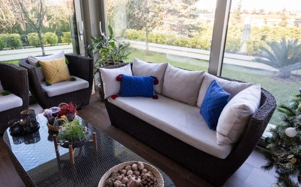 Cómo decorar el jardín en invierno