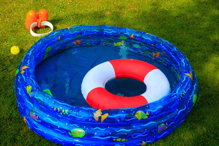 piscina hinchable para niños