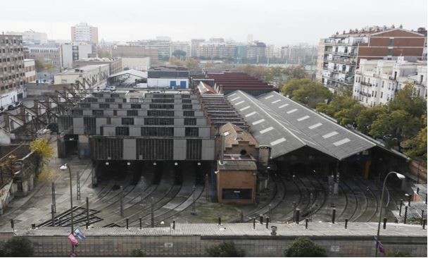 restauración de edificio cocheras cuatro caminos