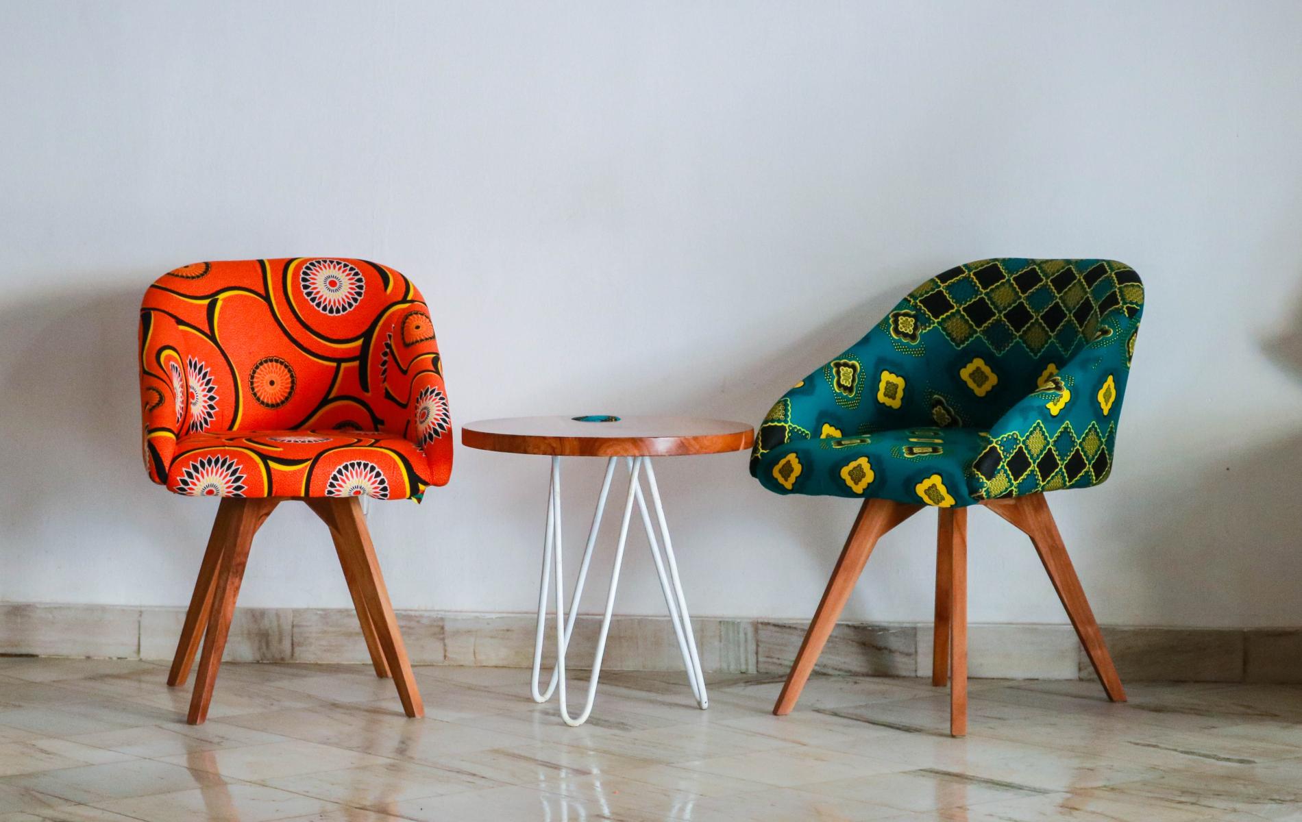 sillones de colores