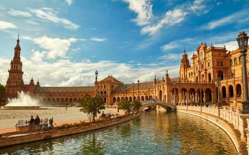 Parque María Luisa en Sevilla