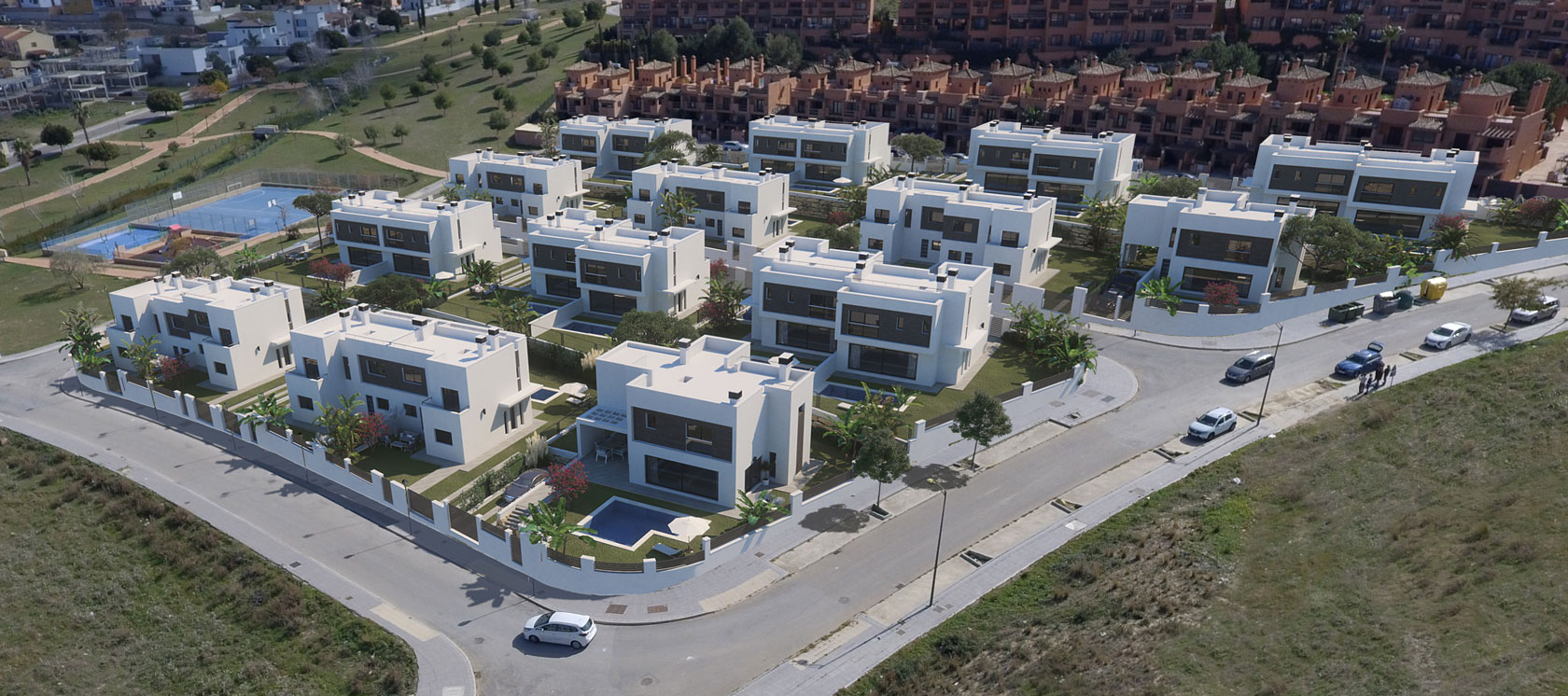 Chalets de obra nueva en Alhaurín