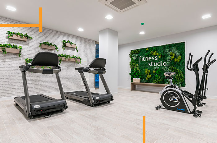 Acceso a Gimnasio