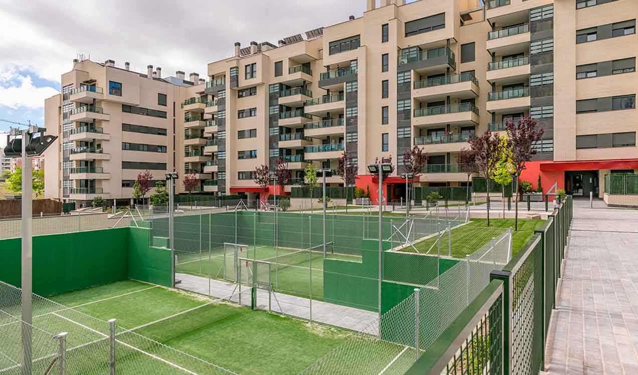 Promoción de obra nueva Rivas Vaciamadrid | Célere Cubic III zonas comunes