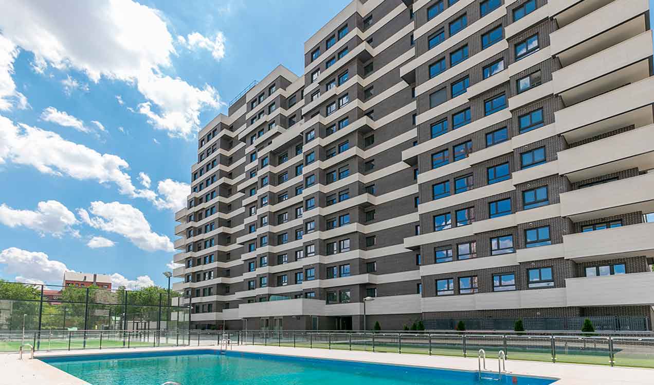 Promoción de pisos de obra nueva en Madrid
