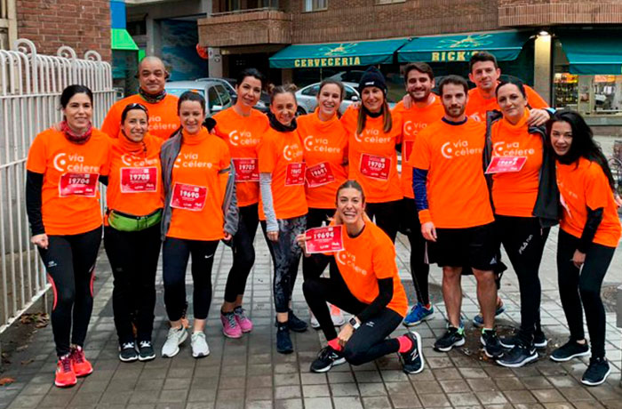 via celere participan en la carrera de las empresas