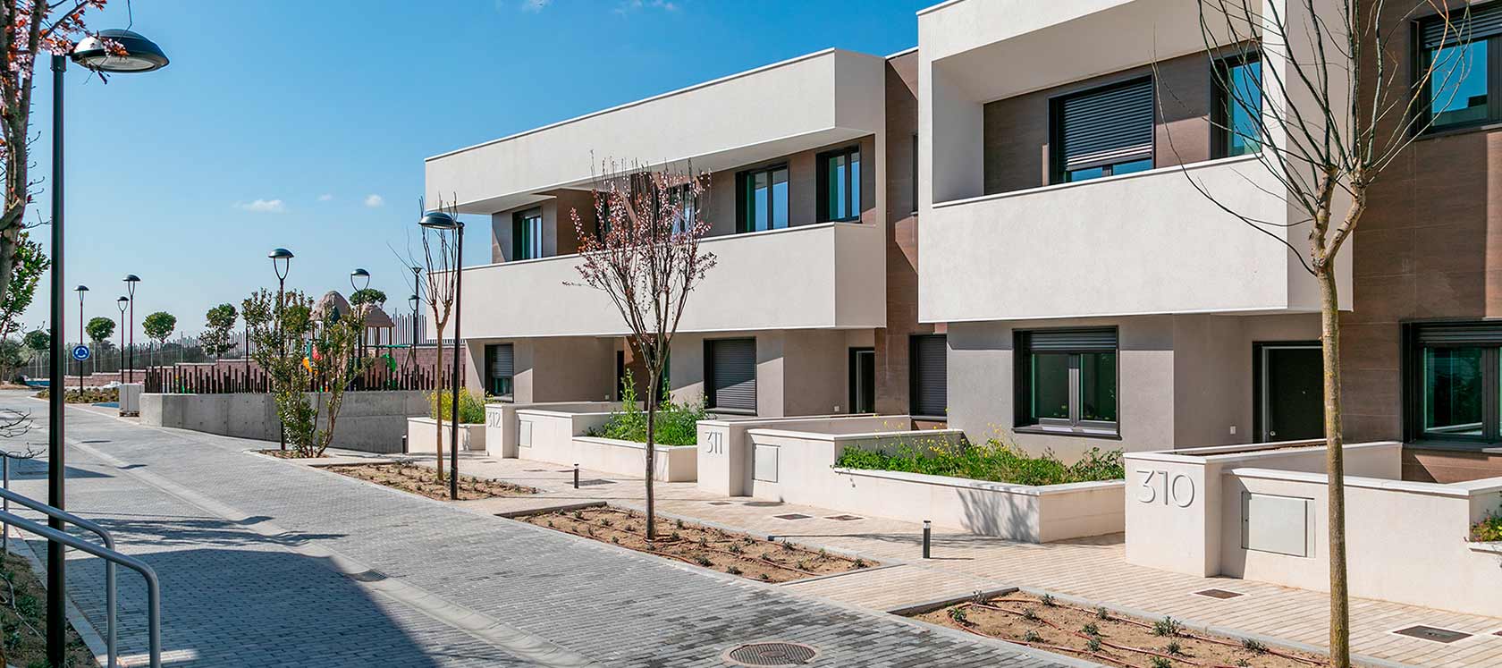 New-build flats in Madrid Célere Cortijo Norte Development