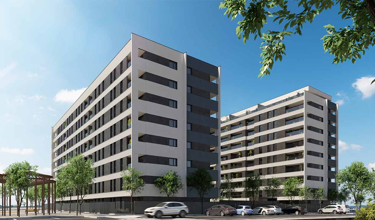 Promoción Célere Ripagaina (Pamplona) en su fase II