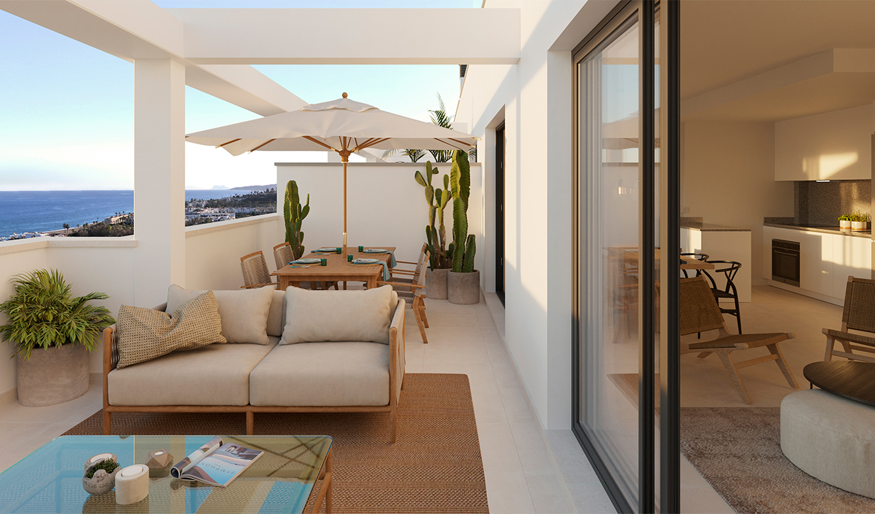 New developments in Estepona, Malaga. Célere Sea Views